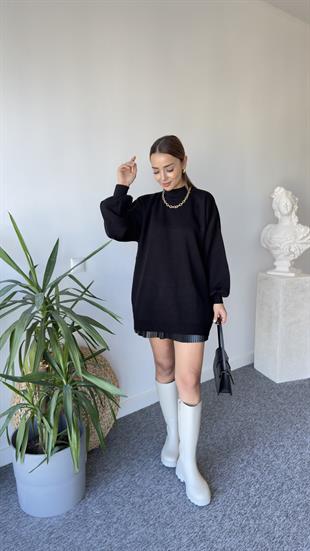 Balon Kol Siyah Kazak