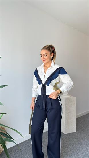 Grogenli Tensel Mix Gömlek