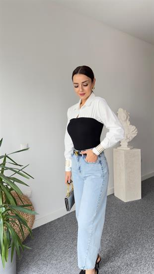 Riz Marka Model Gömlekli Triko