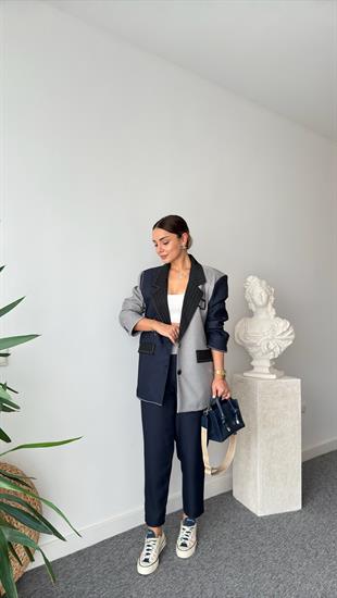 July Renk Geçişli Tasarım Blazer Ceket