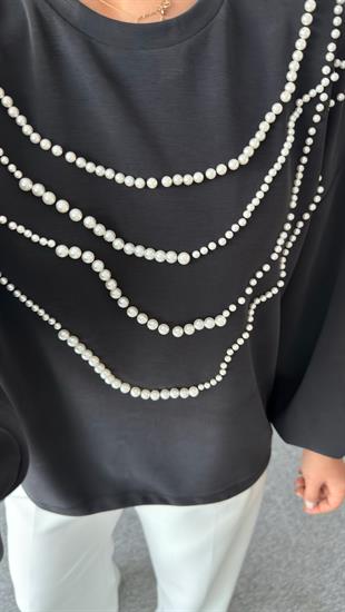 Avery İnci Detaylı Premium Modal Sweat