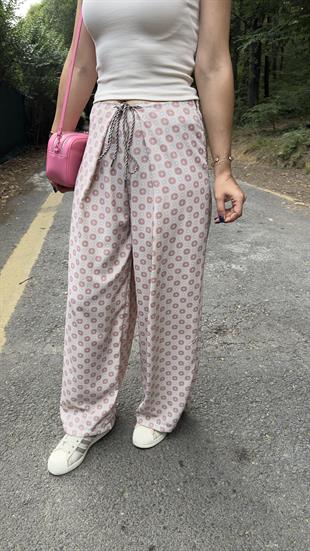Marka Model Bağlama Detaylı Pantolon