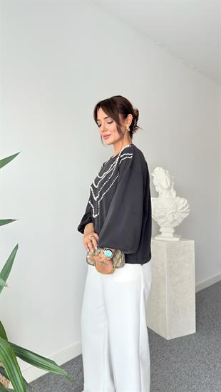 Avery İnci Detaylı Premium Modal Sweat