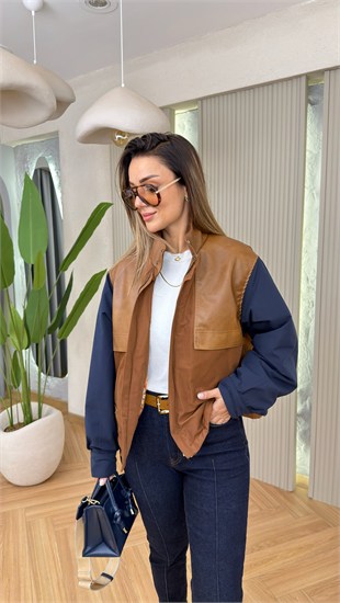 İç Renkli Astarlı Lüks Marka Model Ceket