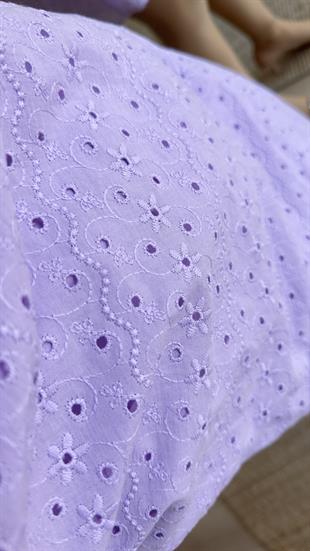 Violet Lila Orj Marka Fisto Elbise  