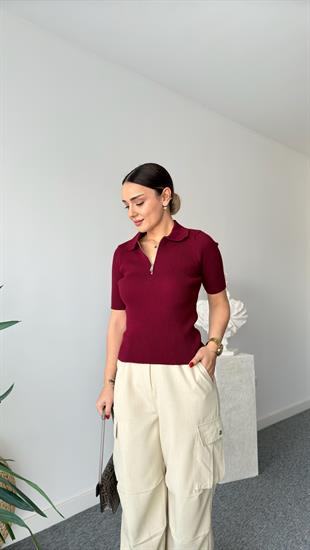 Bordo Sapel Soft Doku Massi Triko