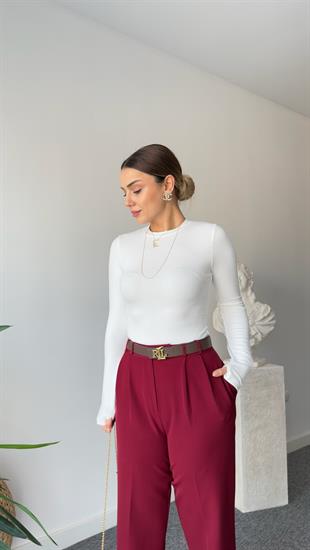 Beyaz Parmak Geçmeli Oys Soft Body