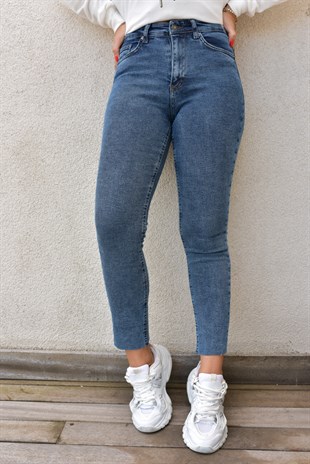 Kesik Paça Orjinal Marka Laci Jean