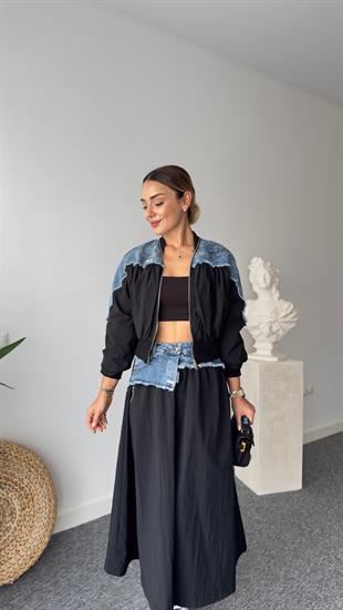 Jadir Marka Model Kot Garnili Paraşüt Ceket