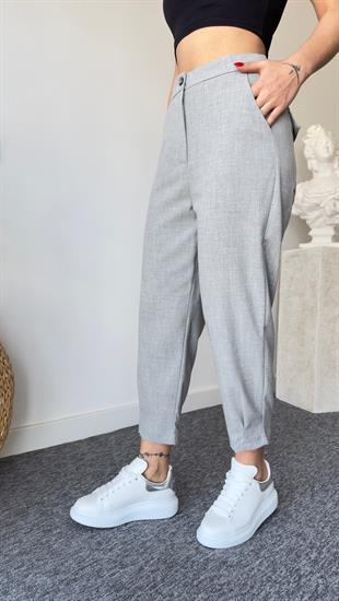 Crey Zra Model Gri Kumaş Pantolon