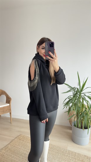 Pencere Ve Zincir Detay Sweat