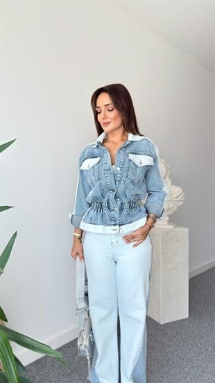 Zra Model Viral Renk Geçişli Jean Takım