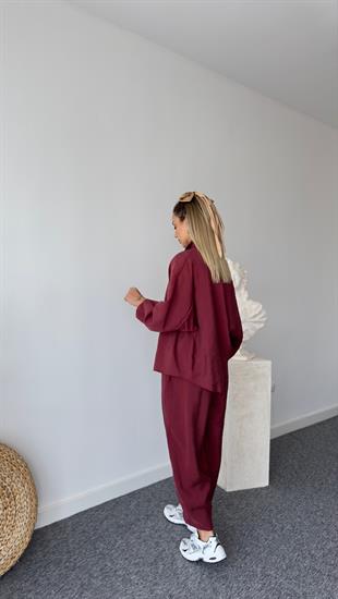 Nina Tensel Bordo İkili Takım