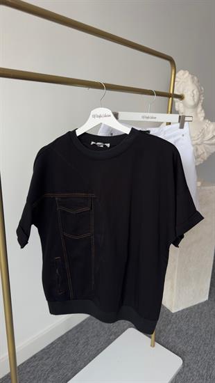 Kot Garni Siyah Tshirt