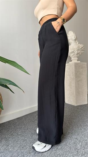 Siyah Resa Gold Fermuarlı Tensel Takım