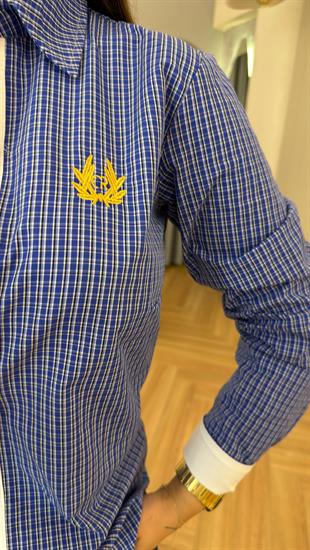 Lacivert Slage Premium Gömlek Pantolon Takım