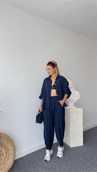 Nina Tensel Lacivert İkili Takım