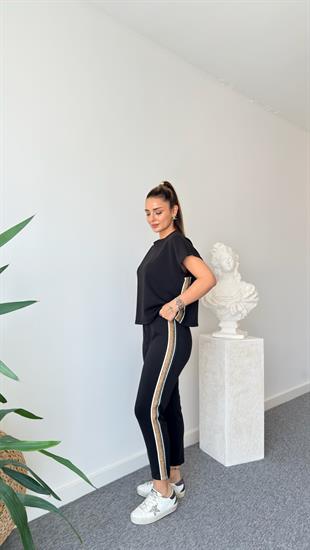 Siyah Ober Sim Şertili  Modal Takım