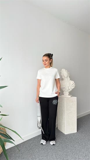 Siyah Neya Nakışlı Modal Takım