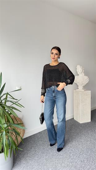 Zra Bol Paça Taşlamalı Jean