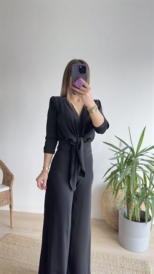 Roma Saten Bluz Pantolon Takım