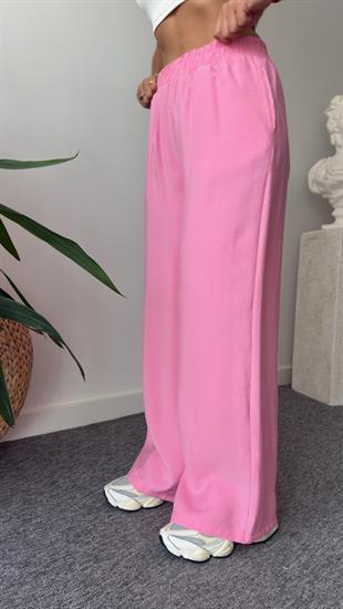 Pembe Porle Bel Büzgülü Tensel Takım