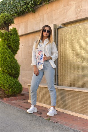 Orjinal Marka Mom Jean