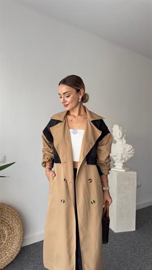 Rayna Paraşüt Detayı Marka Model Trençkot