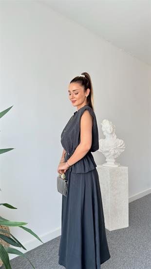 Quen Taş Detaylı Tensel Etekli Takım