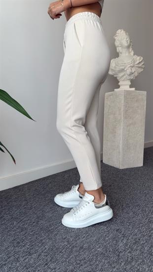 Bej Klara Premium İncili Modal Takım