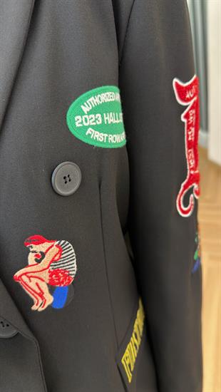 Manusha Renkli Nakış Detaylı Tasarım Blazer