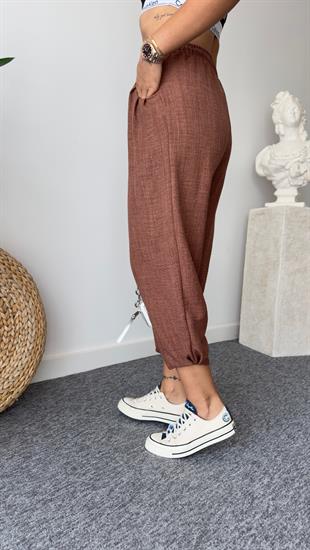 Kahve Şalvar Model Pantolon