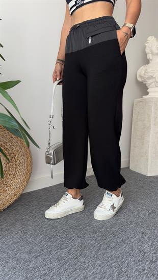 Zeya Tws Model Paraşüt Garnili Modal Pantolon