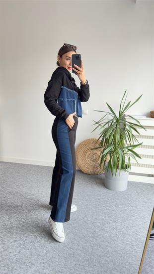 Boon Kot Detaylı Siyah Eşofman Takımı