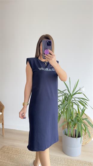 Darlin Vatkalı Basic Elbise 