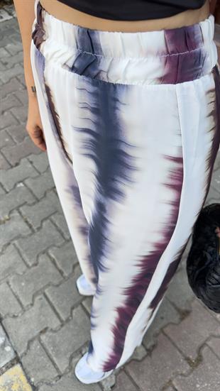 Beli Lastikli Batik Desen Pantolon