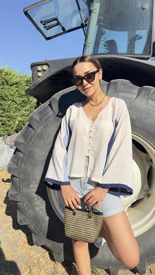 Marka Model Renk Geçişli Bluz