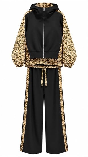 Utres Tws Model Leopar Detaylı Takım
