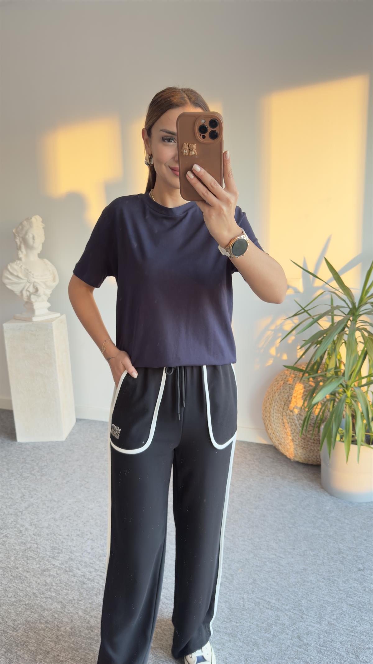 Laci Pamuklu Basic Massi Tshirt