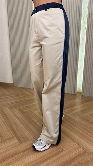 Tio Tok Saten Çift Renk Premium Pantolon