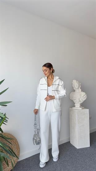 Vians Biyeli Beyaz Oys Pike Takım