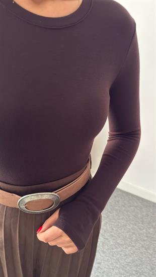 Kahve Parmak Geçmeli Oys Soft Body