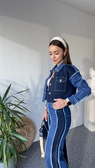 Parçalı Orj Model Jean Takım 