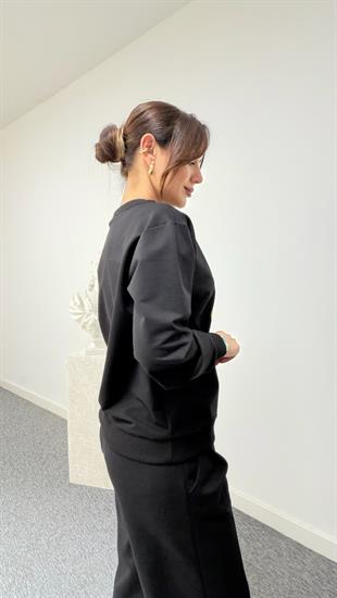 Yeşil Ayıcık Baskı Sweatshirt