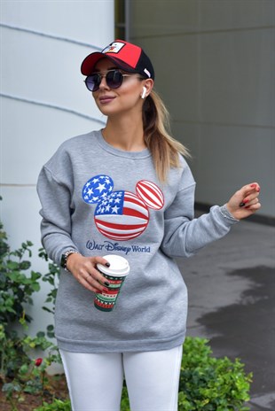 Walt Disney Gri Sweat