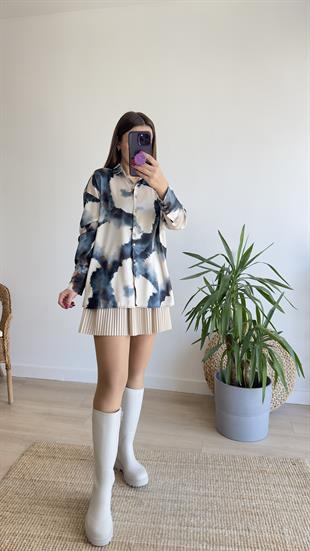 Zra Model Batik Desen Gömlek