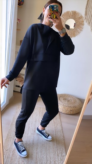 Siyah Scuba Takım