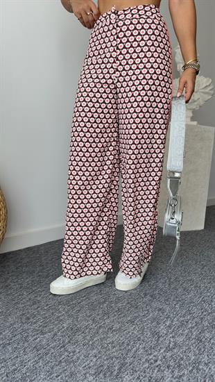 Benekli Yanı Bİyeli Zra Model Pantolon