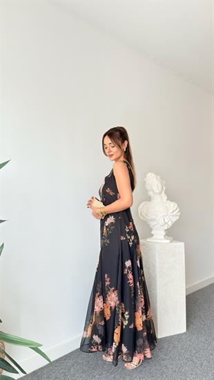 Völke Zra Model Maxi Şifon Elbise 