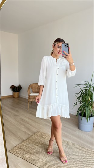 Orijinal Marka Astarlı V Yaka Elbise